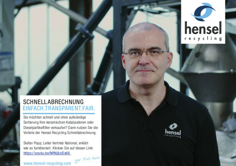 Schnellabrechnung bei Hensel Recycling GmbH